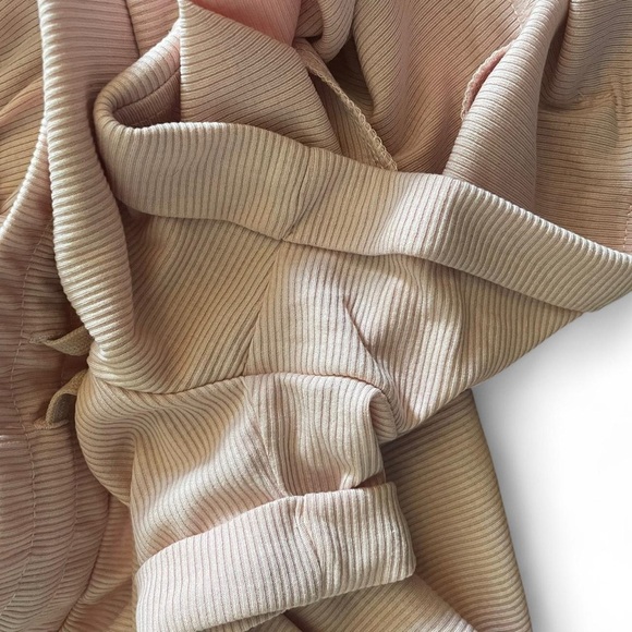 Pink Ribbed Tank and Shorts Set - Picture 6 of 6